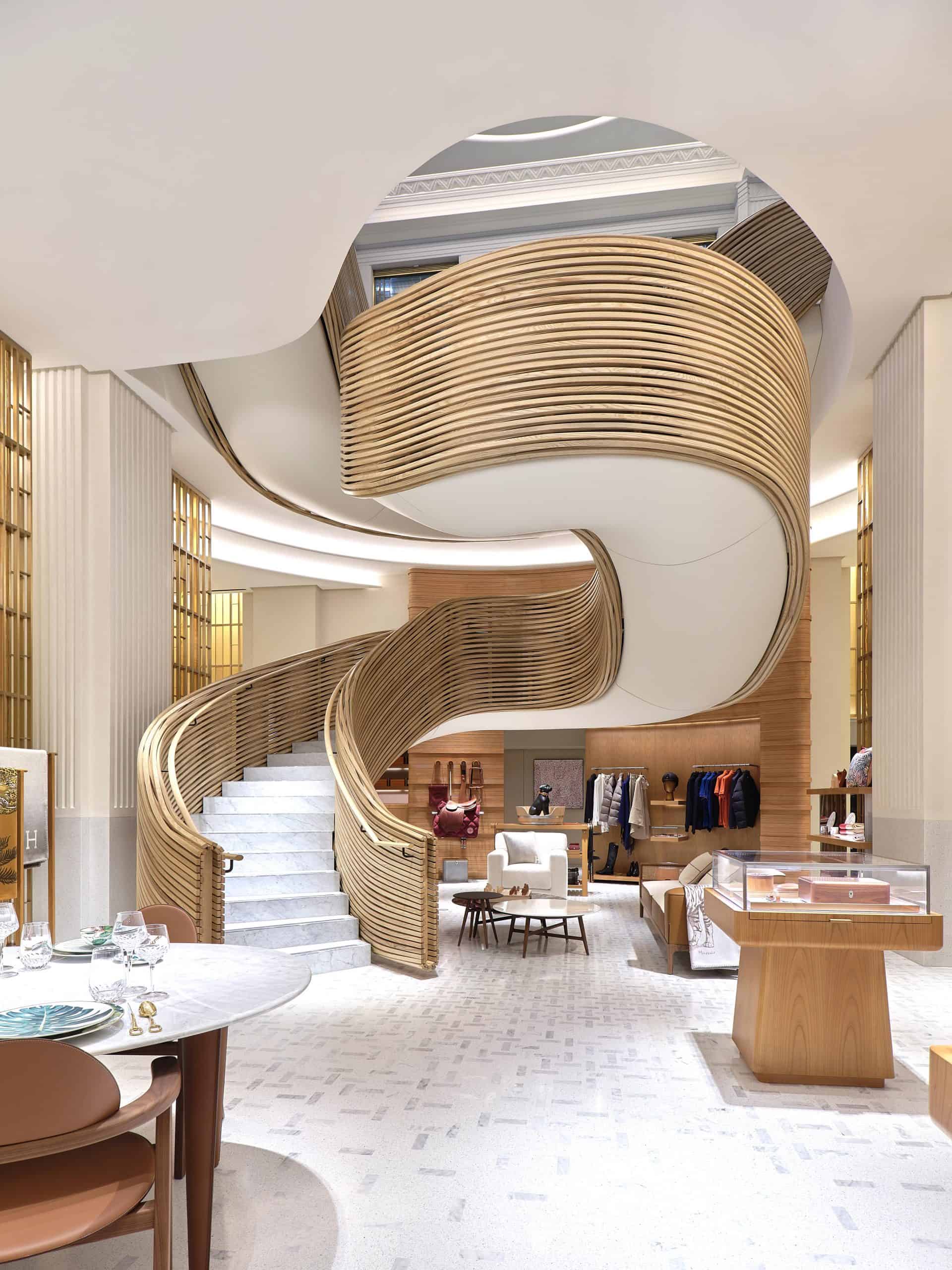 The World's Most Extraordinary Timber Staircase